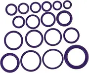 COOLHIYA 1 Set Car Air Conditioning Compression Ring Air Conditioners Air Conditioning o Rings Car Sealing o Rings Sealing Gasket O Ring Kit Car Ac o Rings O-Ring Rubber Purple