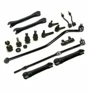 16 Pc Supension & Steering Kit for Jeep Wrangler Control Arms Tie Rod Linkages (for: Jeep)
