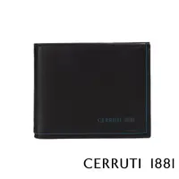 在飛比找momo購物網優惠-【Cerruti 1881】義大利頂級小牛皮8卡短夾皮夾 C