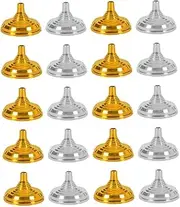 Alasum 20Pcs Plastic Flag Holders Flag Display Base for Conference and Office Decor Lightweight and Durable Design for Table Centerpieces and Decorative Use
