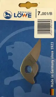 Lowe LS7.001-B - No7 (7.107) Anvil Pruning Secateurs Spare Blade