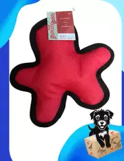 Tough Dog Chew Fetch Toy Ballistic Buddy Squeak Toss
