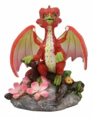 Pacific Giftware Apple Garden Dragon by Stanley Morrison Home Decor Statue
