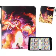 Card Book Holder Binder Album Collection Pokemon Charizard 400/900 TCG Card Case