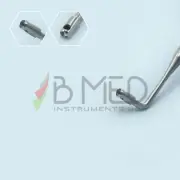 OR Grade Surgical Dental Biopsy Tissue Punch 6mm Curved Dermal Keyes Implant