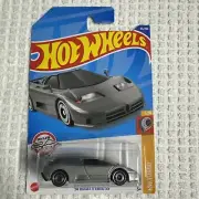 Hot Wheels HW Turbo 5/10 '94 Bugatti EB110 SS 65/250 Ryu's Rides Silver