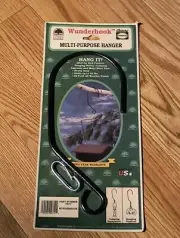 Wunderhook Multi-Purpose Hanger Camping Equipment, Planters, Bird Feeders Etc.