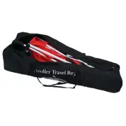 Valco Baby Black 108cm Universal Stroller Travel Padded Bag/Carry/Cover Black