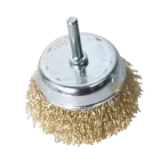 3" Steel Wire Brush End Brush with Shank (FWB075E)