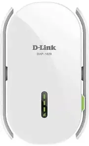 D-Link WiFi Range Extender, AC2000 Mesh Plug In Wall Signal Booster, Dual Ban...