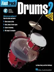 FastTrack Drums Method 2 Learn How to Play Lessons Hal Leonard Book Online Audio