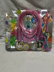 Goofy Foot Designs 1 Purple/Pink Jump Rope 10 Jacks/balls 2 Chinese Jump Ropes