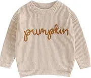 [Edhomenn] Baby Girls Boys Halloween Jumpers Long Sleeve Crew Neck Sweater Knitted Pullover