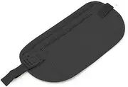 [Generic] Travel Wallet, Slim Passport Holder (Black, One Size)