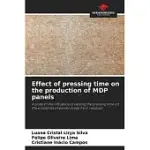 EFFECT OF PRESSING TIME ON THE PRODUCTION OF MDP PANELS