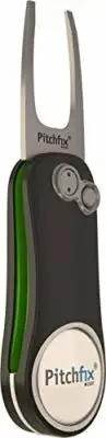PITCHFIX HYBRID 2.0 GUN/GREEN GOLF DIVOT TOOL