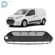 Front Bumper Face Bar Upper Grille Black For Ford Transit Connect 2014-2018 (for: Ford)