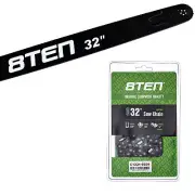 8TEN 32" Chainsaw Guide Bar & Chain .050 3/8 105DL for Stihl 066 044 064 MS660