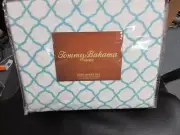 TOMMY BAHAMA Home 100% Cotton sateen KING Sheet Set BRAND New 300 CT SUPER SOFT!