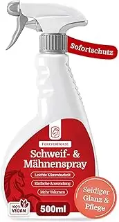 Mane Spray Horse 500 ml - Tail Spray for Horses - Horse Accessories for Easy Combing and Shiny Fur When Brushing - Made in Germany