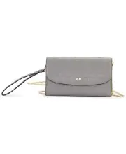 DKNY Gray Grayson Wallet on a Chain R315ZV04 $158