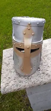 Handmade Eva Foam Templar knight helmet