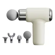 Mini Muscle Massager 6 Speeds Adjustable-Beige