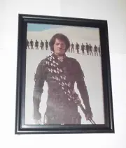 Dune Pin-up FRAMED # 2 Kyle MacLachlan Paul Atreides 1984 Movie Frank Herbert Ad