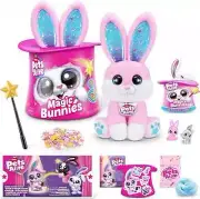 Pets Alive Magic Bunny Surprise Interactive Plush CANDY Pink 20+ Interactives