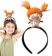 [Generisch] Plush Doll Headband, Doll Headband, Headband with Constellation Plush Headband, Children's Hair Ties, Makeup Fashion Accessory for Girls and Children