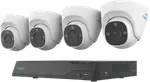 Reolink 8-Channel x 4 Dome Cameras 2TB NVR Security Camera System