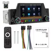 Single 1DIN Radio Car Stereo Multimedia Player Bluetooth For Carplay Free Camera (for: Porsche)