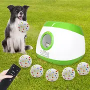 Automatic Dog Ball Launcher, Upgraded Interactive Dog Balls Thrower with 3 Dista