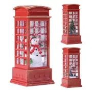 Christmas Snow Globe Lantern Cute Christmas Globes Glitter Lanterns