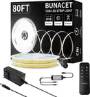 80FT/24m COB LED Strip Light (2 Rolls of 40ft) Warm White COB-6500K-80FT