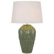 Madrid Table Lamp Green White | Telbix Lighting