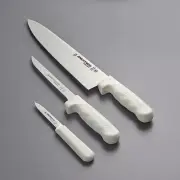 Dexter-Russell Sani-Safe 3-Piece Cutlery Set with Chef, Boning & Paring Knife
