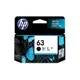 HP 63 原廠黑色墨水匣 F6U62AA 適用DeskJet 2131/2132/3630/3632 1入/盒-黑色