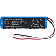 3400mAh 12.58Wh Battery for Theradome LH40,LH80,LH80 Pro,INR1B65O-1S1P Li-ion