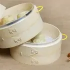 Buns Making Fish Cookware Cooking Bamboo Steamer Kitchen Tool Cage Basket