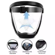 3pc NEW Full Face Super Protective Mask Anti-Fog Shield Safety Transparent