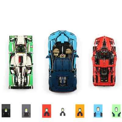 UNIQUEDISPLAY Wall Mounted Display Plate for LEGO Technic Cars