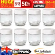 GY1920 Glass Jars for Yogurt Maker, Set of 8 6 Ounce