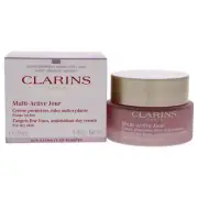 Multi-Active Day Cream - Dry Skin by Clarins for Unisex - 1.7 oz Cream