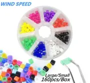 Dental Hygienist Instruments Silicone Color Code Rings Bands Multi Color 160/Box