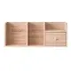 TZUMii優雅堆疊收納架/桌上架/書架-淺橡木色