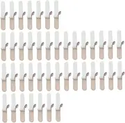 FOMIYES 3sets Collar Sweatband Hard Hat Stickers Sweatband Liner Sweat Band Slippers Hard Hat Sweatband Hats Hat Sweat Liner Absorbent Cap White 30pcs*3