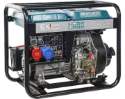 K&S Emergency Generator 230V 400V Diesel Power 6.5kW Ats