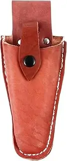 LOORGVEL Leather Pruner Cover Pouch Bag for Garden Shears Durable Stylish Scissor Holder for Landscapers Color Present for Garden Enthusiasts Random Color