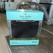 Kate Spade NIB Portable Black And White Bluetooth Speaker 4 X 4